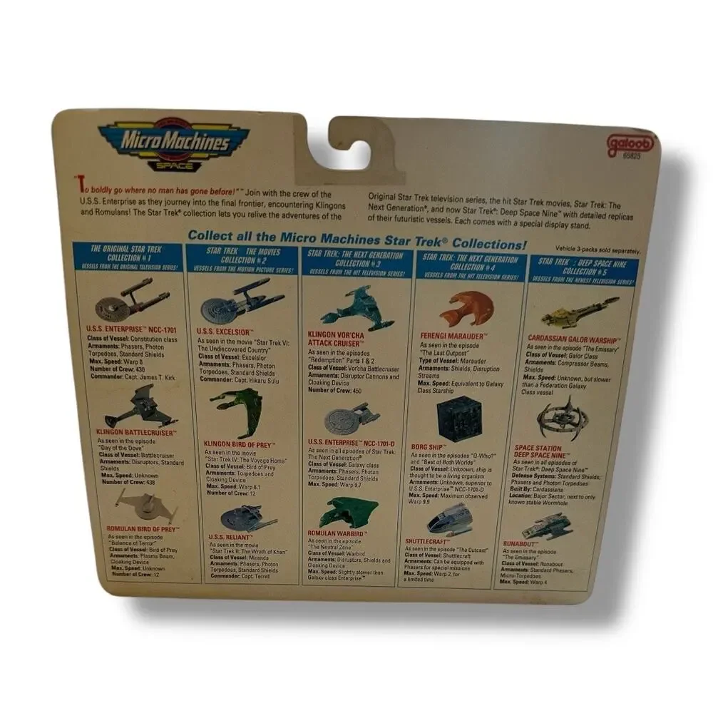 Micro Machines Star Trek Spaceship Set